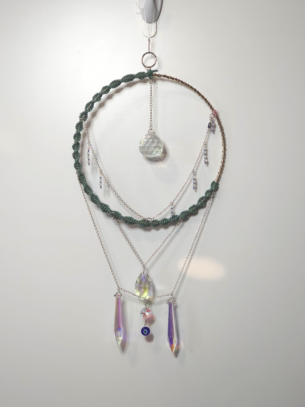 Large decorative suncatcher charm