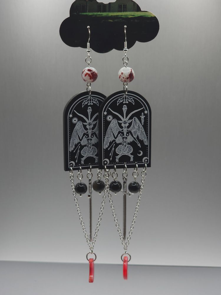The Devil earrings